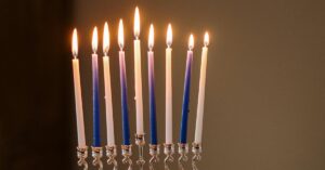 Chanukah menorah